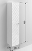 Притуалетный шкаф подвесной ПШТ (вертикальный) SANTREK HOME "Соната" 1 дв. белый правый 200*950*190