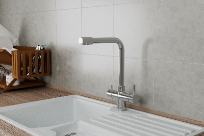 Смеситель для кухонной мойки RUSH MS9035-31, (хром)