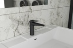 Смеситель для умывальника,черный RUSH Nevis (NE1735-12black), (черный)