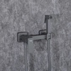 7504-9 Гигиенический душ Frap со смесителем (оруж сталь)