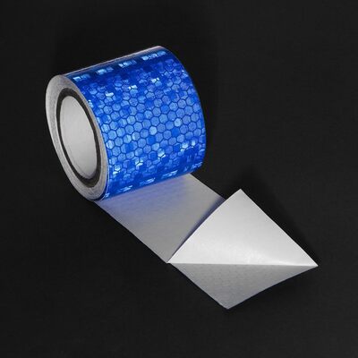 Светоотражающая лента TORSO, самоклеящаяся, синяя, 5 см х 3  м 4330995