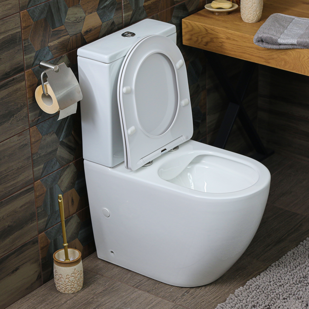 800-310308 Унитаз компакт 380*618*825 MELANA (2 части)