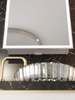 Зеркало-шкаф SANTREK HOME с LED подсветкой левое "ФЕНИКС" 500х800мм