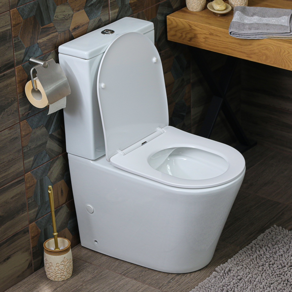 800-310307 Унитаз компакт 380*618*825 MELANA (2 части)
