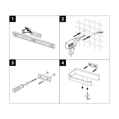 9726009 Держатель для туалетной бумаги SMOOTH LINE открытый, ГРАФИТ LEMARK