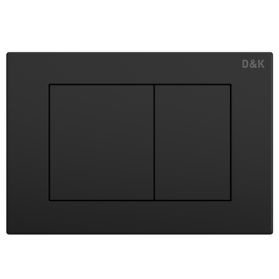 Инсталляция рамная скрытого монтажа D&K DI8540116, 400*165*1160мм (комплект 2 в 1) + клавиша Черный матовый  