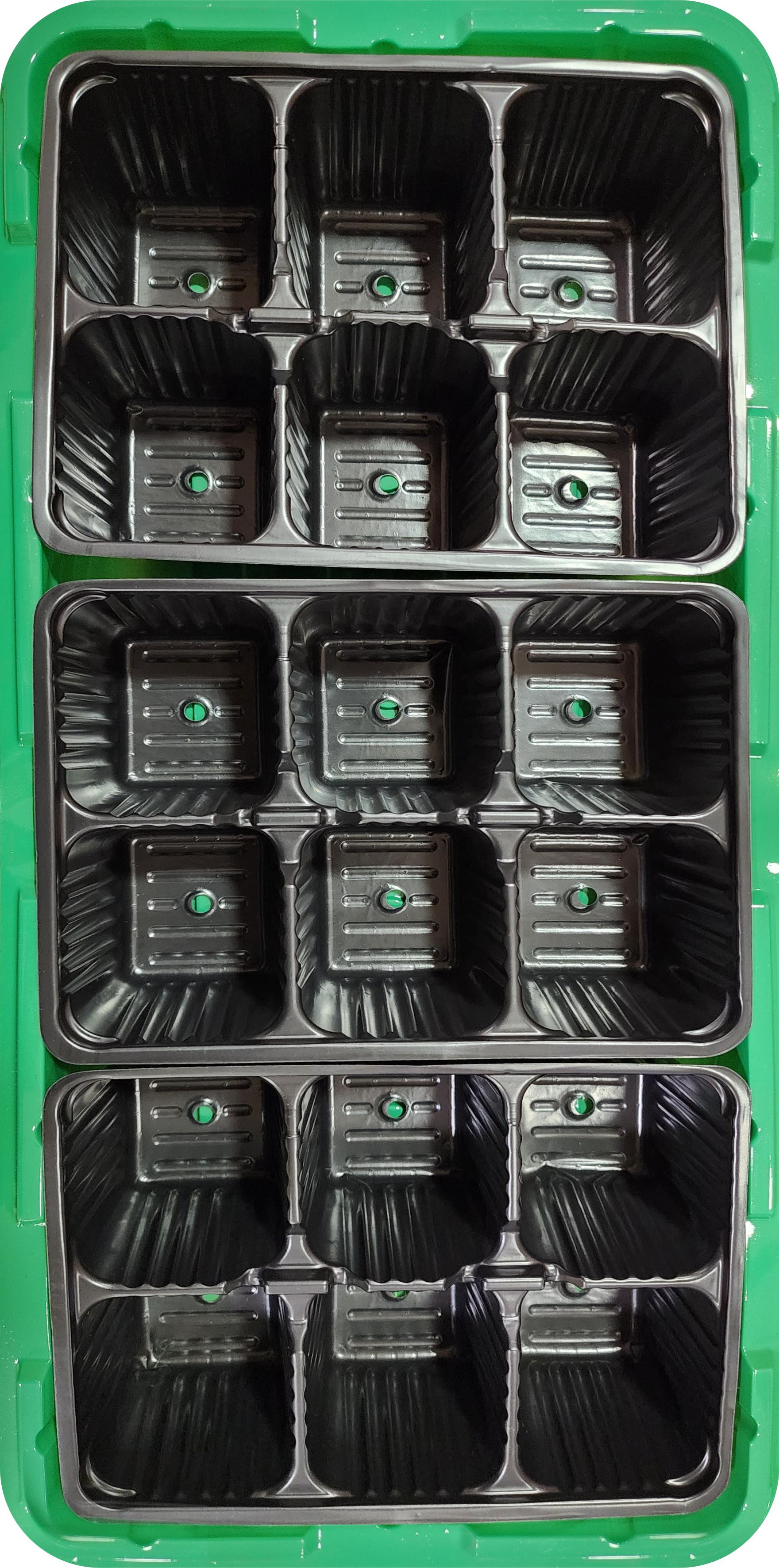 Минипарник для рассады (18 ячеек) зеленый ING60011F