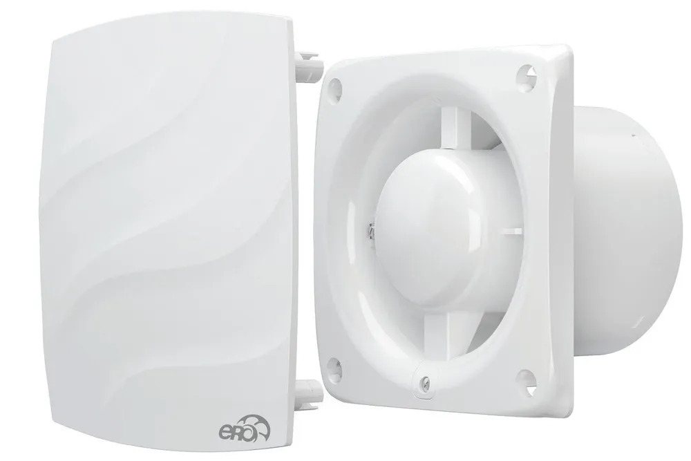 Вентилятор ERA D100 WAVE накладной двигатель BB  (на подшипниках, тихий)