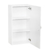 Шкаф навесной SANTREK HOME "СИТИ NEW-30"  (универсальный) белый 300х750х220