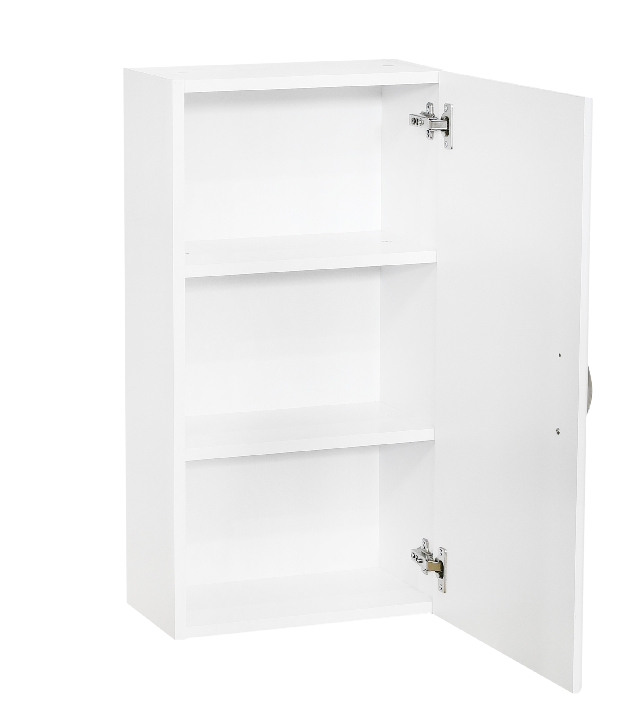 Шкаф навесной SANTREK HOME "СИТИ NEW-40"  (универсальный) белый 400х750х220