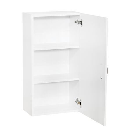 Шкаф навесной SANTREK HOME "СИТИ NEW-40"  (универсальный) белый 400х750х220