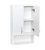 Шкаф навесной  SANTREK HOME "СИТИ NEW-46" с нишей белый 460х800х200 *