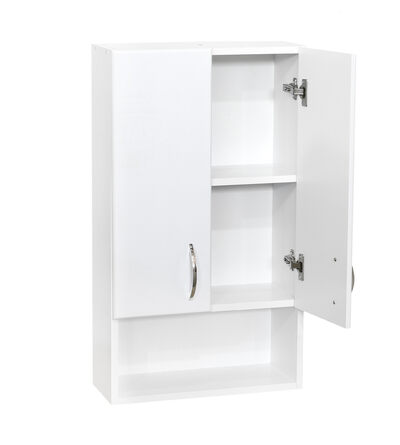 Шкаф навесной  SANTREK HOME "СИТИ NEW-46" с нишей белый 460х800х200 *