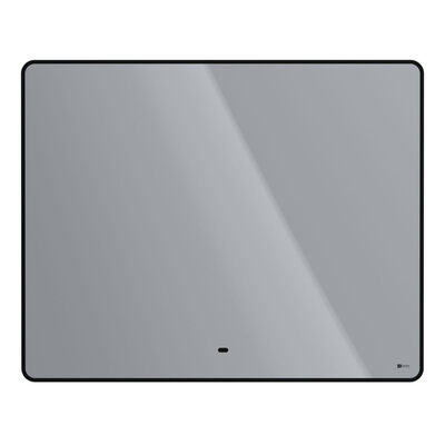 Зеркало Lemark MIOBLACK 100х80 см с интерьерной подсветкой, с подогревом LM100ZM-black