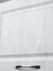 Шкаф 60 горизонтальный над вытяжкой Берёза фасад МДФ SANTREK HOME