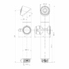 LM8075BL Лейка для биде, черный, блистер LEMARK