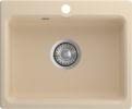 Мойки GRANFEST SMART SM520 (мрамор) 1-чаша 520х430мм БЕЖЕВЫЙ (без сифона)