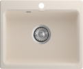 Мойки GRANFEST SMART SM520 (мрамор) 1-чаша 520х430мм БЕЛЫЙ (без сифона)