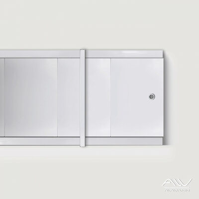 Экран под ванну "Оптима DECOR" 1,7 м пластик (017 Мерлин) Alavann   D