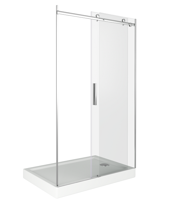 Душ.ограждение GOOD DOOR GALAXY WTW-150-C-CH Прямое, стекло Прозрачное 6мм (без поддона и автослива)