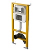  DS1391621 Комплект D&K Matrix  Унитаз DT1396016 бел. +Клавиша смыва DB1529006, графит + Инсталляция DI8050127