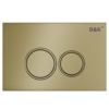  DS1391622 Комплект D&K Matrix  Унитаз DT1396016 бел. +Клавиша смыва DB1529007, мат золото + Инсталляция DI8050127