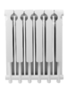 Радиатор алюминиевый SANTREK THERMO Base 500х80  6 секций (144 Вт/1 секц.)