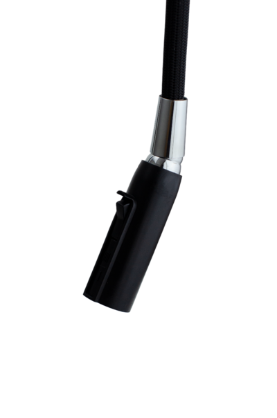 Смеситель Кухня SANTREK AQUA-1039 "PRESTIGE" (SAP-1039) шар. d-25 с выдвижным изливом (черный)