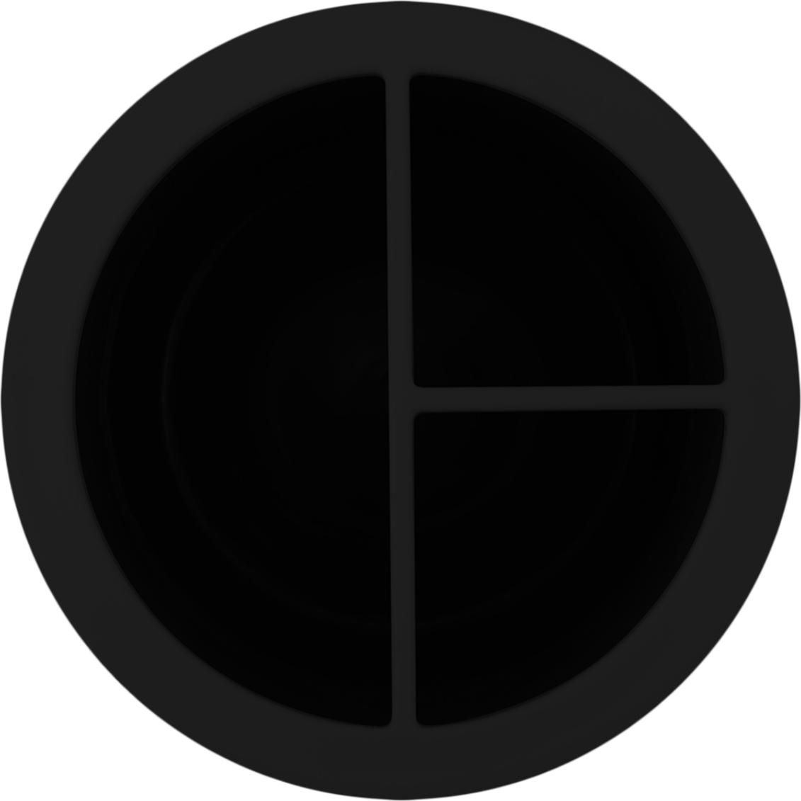 Подставка для зубных щеток Plast Team BLACK PT502310028 НОВИНКА