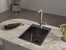Rivelato Rinox 3850 PVD black Мойка нерж.сталь 1 чаша 380*500*200 мм арт.3850 PVD black