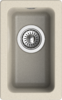 RIVELATO Мойка BERKANA 25 подст.монтаж 1-чаш 305*455 beige scuro арт.BK-25 beige scuro