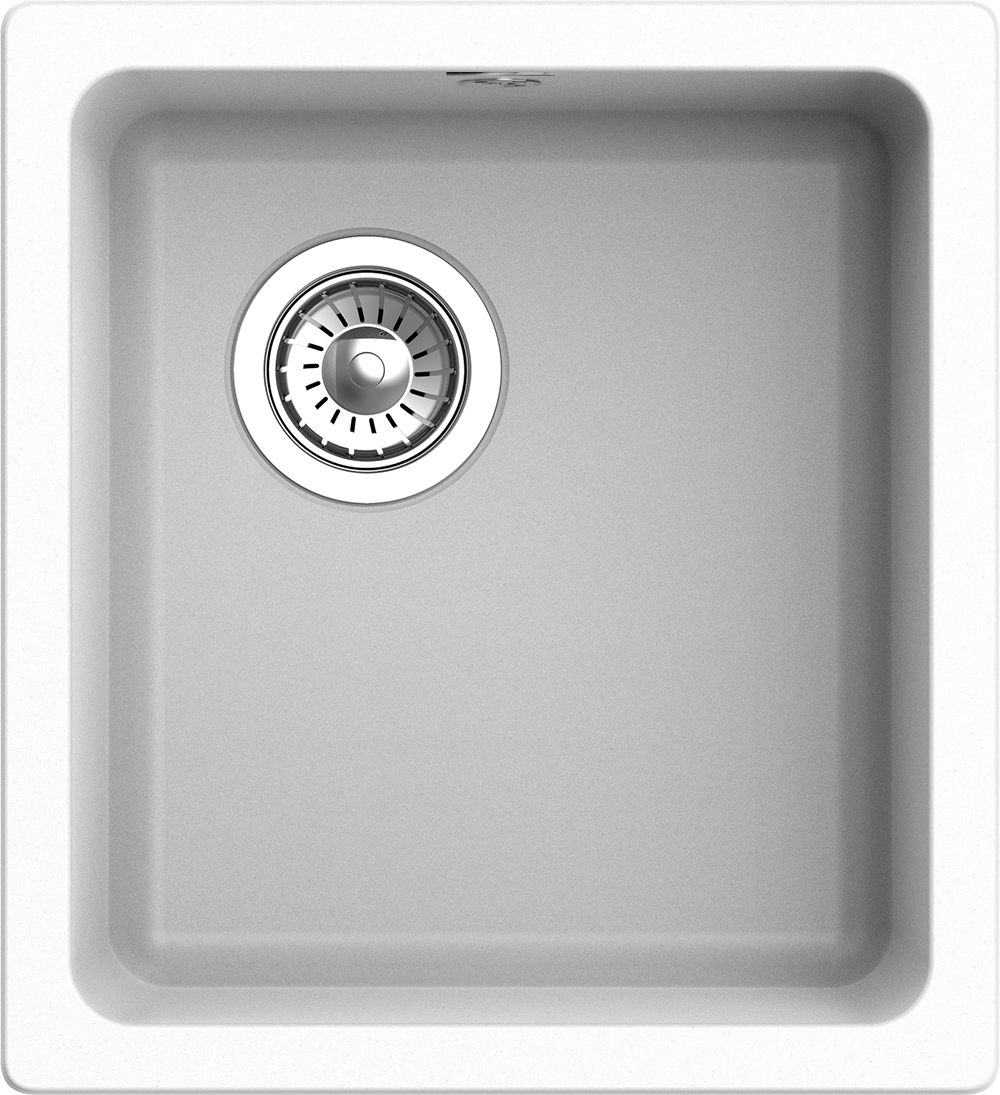 RIVELATO Мойка BERKANA 35 подст.монтаж 1-чаш 415*455 brina арт.BK-35 brina