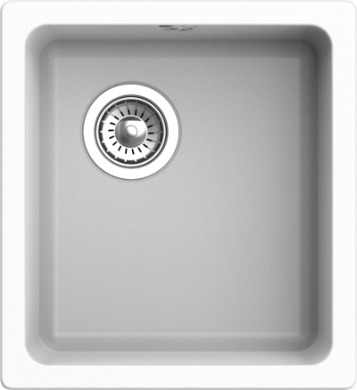 RIVELATO Мойка BERKANA 35 подст.монтаж 1-чаш 415*455 brina арт.BK-35 brina