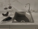 RIVELATO Мойка LOCUS 50  1-чаш 500*500 grigio metallizzato арт.LS-50 grigio metallizzat