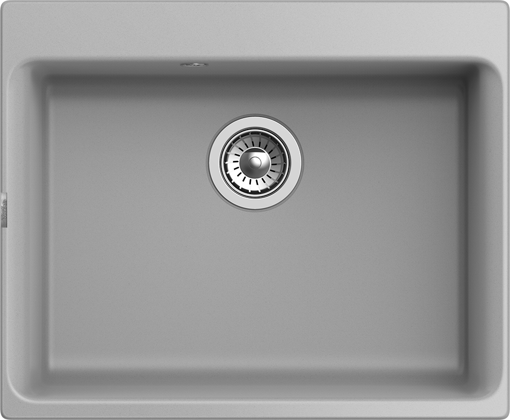 RIVELATO Мойка AXEL 60  1-чаша 630*520мм grigio metallizzato арт.Х-60 grigio metallizzato