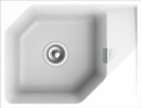 RIVELATO Мойка LOCUS 65  1-чаш 650*500 brina арт.LS-65 brina