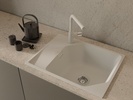 RIVELATO Мойка LOCUS 65  1-чаш 650*500 brina арт.LS-65 brina