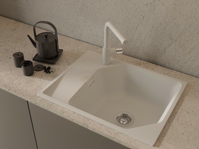 RIVELATO Мойка LOCUS 65  1-чаш 650*500 brina арт.LS-65 brina