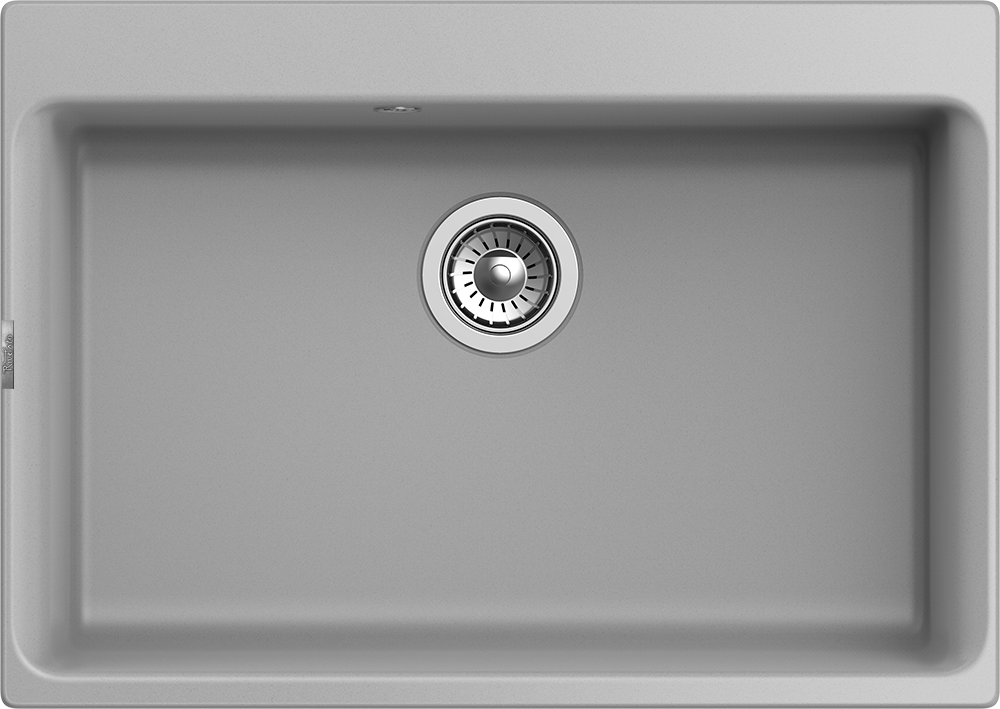 RIVELATO Мойка AXEL 70  1-чаша 730*520мм grigio metallizzato арт.Х-70 grigio metallizzato