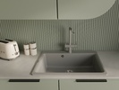 RIVELATO Мойка AXEL 70  1-чаша 730*520мм grigio metallizzato арт.Х-70 grigio metallizzato