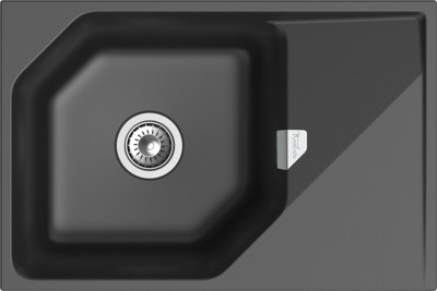 RIVELATO Мойка LOCUS 75  1-чаш 750*500 antracite арт.LS-75 antracite