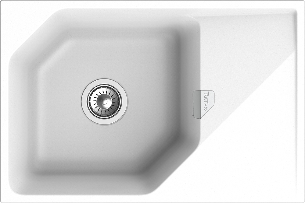 RIVELATO Мойка LOCUS 75  1-чаш 750*500 brina арт.LS-75 brina