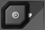 RIVELATO Мойка LOCUS 75  1-чаш 750*500 nero арт.LS-75 nero
