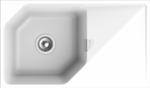 RIVELATO Мойка LOCUS 85  1-чаш 850*500 brina арт.LS-85 brina
