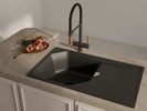 RIVELATO Мойка LOCUS 85  1-чаш 850*500 nero арт.LS-85 nero