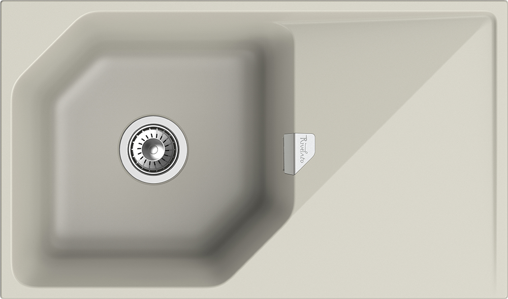 RIVELATO Мойка LOCUS 85  1-чаш 850*500 topazio арт.LS-85 topazio