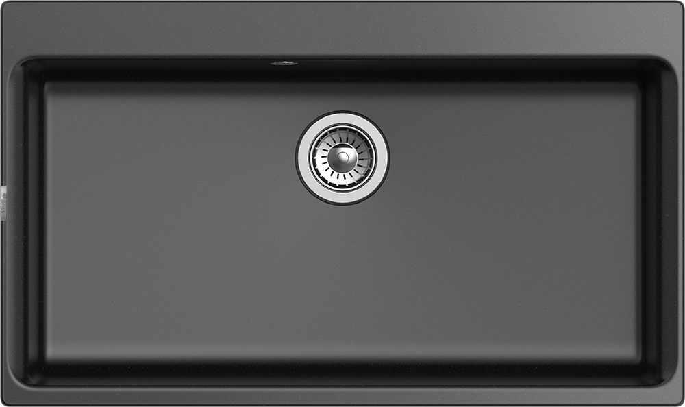RIVELATO Мойка AXEL 90  1-чаша 870*520мм nero арт.Х-90 nero