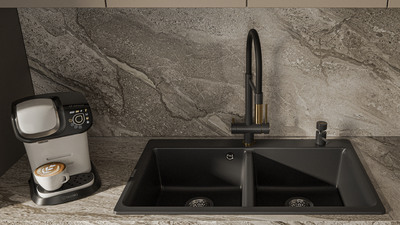 Rivelato  Дозатор большой RD-1000 anthracite арт.RD-1000 anthracite