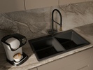 RIVELATO Мойка AXEL 90-2D  2-чаши 870*520мм antracite арт.X-90-2D antracite