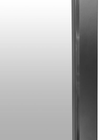 Душевое ограждение SANTREK AQUA Time- DF-DP-1000-C-Matt Black 1000*1950 Прямое стекло Прозр 6 мм, профиль Черный